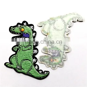 Promotional Crocodile Embroidery Patch,green Embroidery Patch thumbnail-3