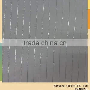 99%cotton 1%silver Lurex Poplin Fabric thumbnail-1