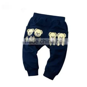 2016 New Fashion Jeans Pants Kids Clothing Baby Harem Pants Korean Style Casual Pants High Quality Harem Pants For Kids thumbnail-3
