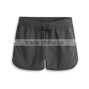 Bulk China Manufacturer French Terry Sport Wholesale Blank Board Women Shorts thumbnail-5