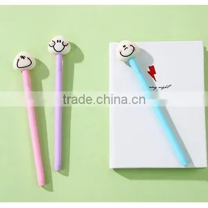 Cute Steamed Buns Pattern Cap Pen 0.5mm Plastic Ballpoint Pen thumbnail-4