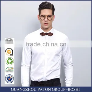 Top Quality White Dress Shirts Men Slim Fit thumbnail-1
