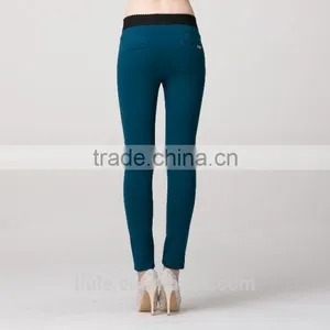 Fashional Designed Plus Size Casual Skinny Pants thumbnail-3