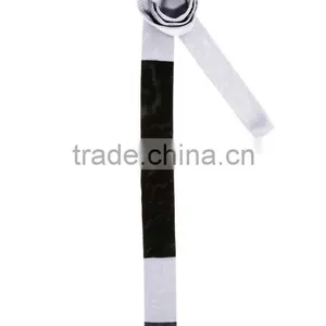 Knit Tie With Block Stripe thumbnail-1