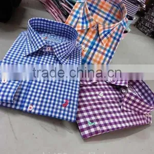 Classic Fashion Design Men's Casual Check Shirt thumbnail-3