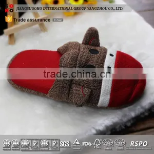 2017 Hot Selling Hotel Club Supplies Portable Thick Sole Not Disposable Slippers Home Guest White Slippers thumbnail-1