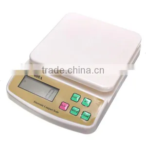 2016 Wholsesale 1PCS SF-400A Digital Scale For Household Use 10kg/1g Electronic Kitchen Scale Weighing Scale With Backlight thumbnail-3