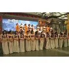 Large Curtain Stage P12 LED Screen For TV Show Advertising Boards , Low Noise thumbnail-1