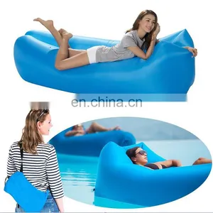 Fast Inflatable Portable Outdoor or Indoor Lazy Bed for Camping, Beach, Park, Backyard thumbnail-5