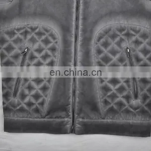2015 Last Fashion Spring Handsome Motrocycling Man Leather Jacket thumbnail-5