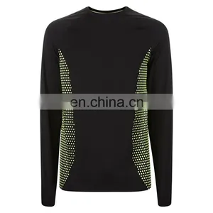 Green Dotted Long Sleeved T Shirt Custom thumbnail-3