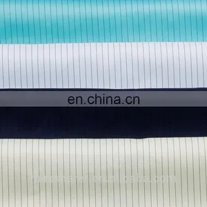 High Quality Antistatic Conducive Yarn Esd Cleanroom 5mm Strap/grid Polyester Fabric thumbnail-1