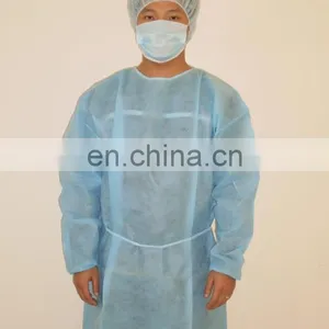 Disposable Nonwoven Sterile Medical Surgical Gown For Hospital thumbnail-1