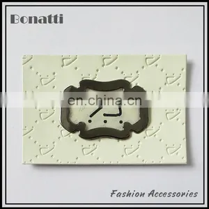 Hot Selling Metal Leather Labels Wholesale Leather Patches for Fashion Jeans thumbnail-1