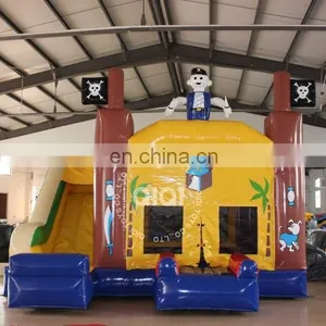 Pirate Ship Inflatable Combo Carnival Game Inflatable Base Jump thumbnail-1