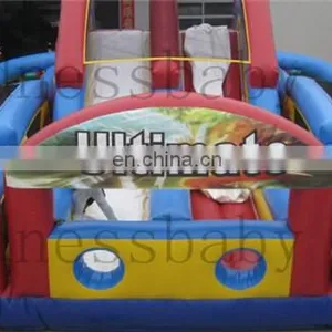 Attractive Inflatable Playground,large Inflatable Fun City,inflatable Slide Obstacle Combo thumbnail-2