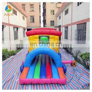 Train Inflatable Obstacle for Sale Kids Obstale Course Wholesale thumbnail-2