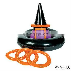 Promotional Inflatable Witch Hat Ring Toss Game thumbnail-1