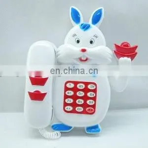 Funny Baby Plastic Toy Telephone With Music&light thumbnail-1