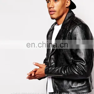 2014 Fashion Colletctions Men's Faux Leather Jacket thumbnail-1