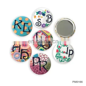 Disney Factory Made Custom Personalized Gift Souvenir Set, Cosmetic Mirror/plain Mirror/pill Box thumbnail-6