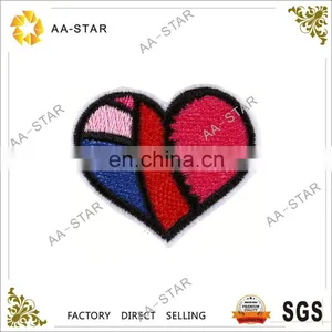 Heart Shape Ready Made Embroidery for Clothing thumbnail-1