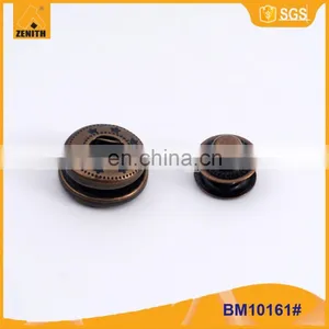 Customized Metal Press Snap Button With Logo Engraved BM10152 thumbnail-4