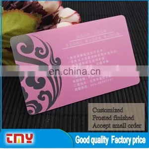 Frost Inkjet Printing Pvc Transparent Business Card Sheet thumbnail-2