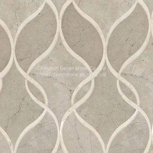 Stylish New Mosaic Waterjet Cut Mosaic for Bathroom thumbnail-2