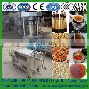Automatic Hydraulic Oil Press Machine Sesame Oil Extraction Machine Mini Oil Press thumbnail-2