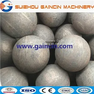 Grinding Media Forged Balls, Steel Forged Milling Balls, Grinding Media Mill Steel Forged Balls, Rolled Steel Milling Balls thumbnail-1