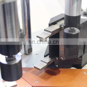 Press Blade Adjustable Single Head Aluminium Window Making Corner Crimping Machine thumbnail-4