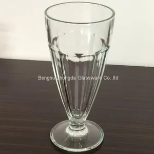 340ml Glass Ice Cream Cup Hot Sale Transparent Glass Ice Cream Bowl for Dessert Bar thumbnail-2
