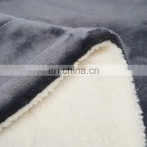 Wholesale Sherpa Blanket for Bedding Fleece Blanket thumbnail-6