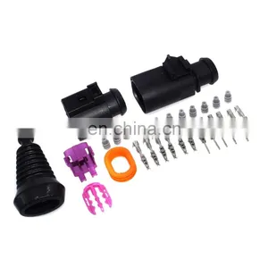 Free Shipping! 6 Way 3B0973813,1J0973713 Female Male Temp Sensor Plug Waterproof Connector Kits Universal thumbnail-2