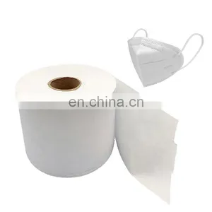 Disposable Face Mask Raw Materials 20gsm Mb Filter Bfe95 Meltblown Nonwoven Fabric thumbnail-2