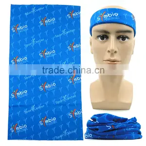 Sublimation Printing Produce Polyester Fabric Seamless Sweat Absorb Yoga Headband Quality Choice thumbnail-1