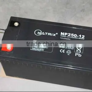 Solar and Wind Turbine Usage 12v 250ah Agm Battery thumbnail-1