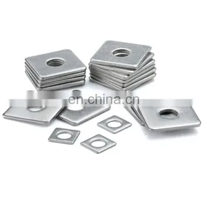 Stainless Steel Zinc Galvanized Din 434 Square Tapered Washers Flat Arandela Cuadrada thumbnail-4