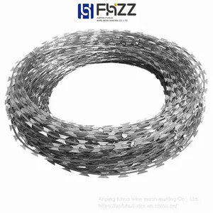 Razor Barbed Wire Roll Cage for Hydraulic Power Plant Switchyard Fence thumbnail-2