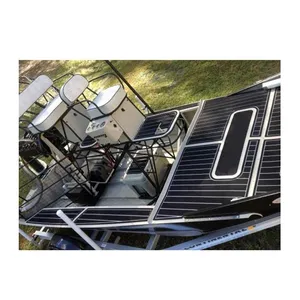 NEKEKE EVA Deck Sheet Foam Sheet Composite DeckingCheap Outdoor Decking Black + White Lines thumbnail-5