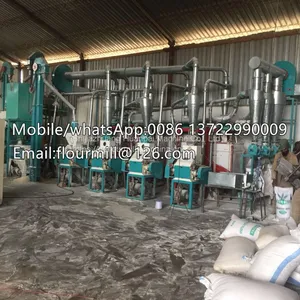 Small Grinder Machine Automatic Maize Corn Grain Milling Machine Grinding Equipment thumbnail-1