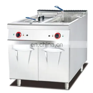 Commercial Stainless Steel Free Standing Electric Deep Fat Fryer With Cabinet thumbnail-1