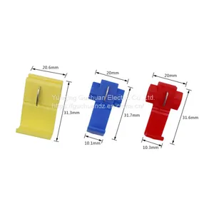 Quick Connection Clamp, Wire and Wire Buckle Connector, Boxed 36 Pcs, Red, Yellow and Blue thumbnail-4