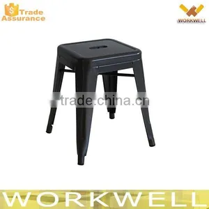 WorkWell Hot Sell Galvanized Metal Bar Stool Kw-st07-12 thumbnail-2