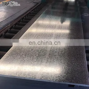 Standard Size Z275 1.5*1250*2440mm Galvanized Steel Flat Sheet GI Plain Sheet Plate thumbnail-1