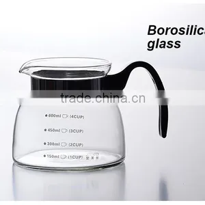Pyrex Glass Water Pot, Clear Glass Cooking Tea Pot, Fancy Water Glass Bottle With Plastic Handle thumbnail-2