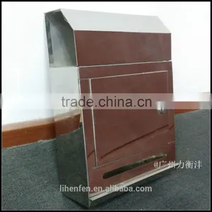 Stainless Steel Mail- Box Check-box With Pen Case thumbnail-1
