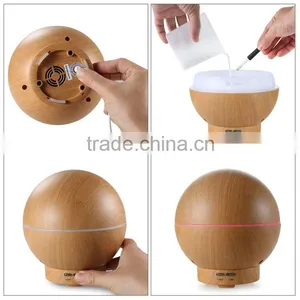 Aromatherapy Diffuser Wood Grain 400ml Essential Oil and Water Air Purifier & Humidifier AN-0445 thumbnail-4
