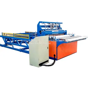 Single and Double Hopper Chicken Cage Mesh Row Welding Machine Coal Mine Support Mesh Welding Machine thumbnail-2